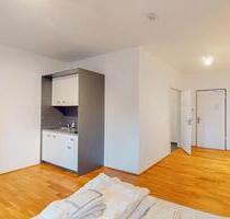 Teilmöbliertes 1-Zimmer-Apartment im Neubau - Frankfurt am Main Niederrad