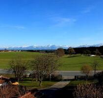 helle 4,5-Zimmer-Wohnung mit Alpenblick, 2 Bädern, Balkon - Höslwang
