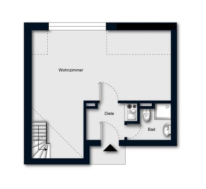 Foto - 2 Zimmer Etagenwohnung in Bebra