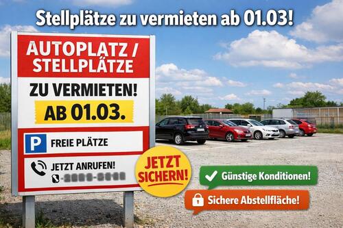 Foto - Autohandel Autoplatz zu vermieten