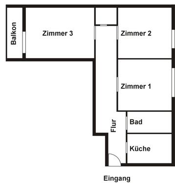 Foto - 3 Zimmer Etagenwohnung zur Miete in München