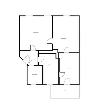 Foto - 3 Zimmer Etagenwohnung zur Miete in Karlsruhe