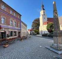 MÖBLIERTE WOHNUNG IM ZENTRUM VON ELSTERWERDA==2-RÄUME==48 QM==DUSCHBAD==DIELEN==EBK==