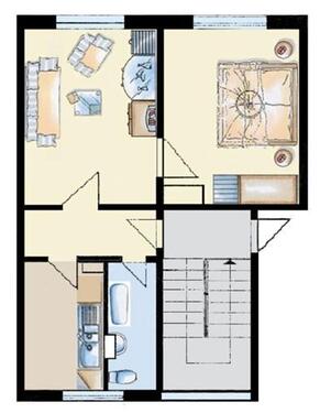 Foto - 2 Zimmer Etagenwohnung zur Miete in Drei Gleichen