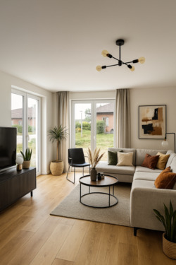 Foto - *** Exklusive KfW 40 Neubau Doppelhaushälfte in zentraler Lage von Großenkneten ***