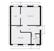 Frisch renovierte 2-Zimmerwohnung Gladbacher Straße (Nähe Helios-Kliniken) - Krefeld Dießem