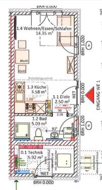 Foto - Neuebau Erstebezug, Wohnung mit Einbauküche Im Poppenbuttel 22399