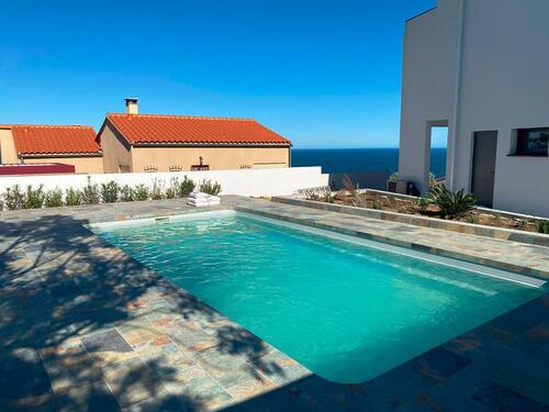 Foto - Ferienvilla mit Meerblick und Pool 8 x 4m