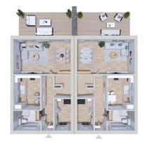 Erstbezug: Moderne Haushälfte im Stadtvilla-Stil zu vermieten - Egeln