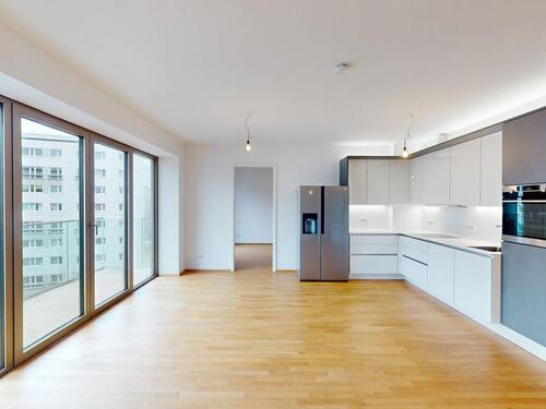 Foto - Viel Platz, mitten in der Hauptstadt: Helle 3-Zimmer-Neubauwohnung mit BALKON, 2 BÄDERN und EBK in Friedrichshain