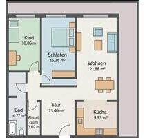 Renovierte 3-Zimmerwohnung in LahrSchwarzwald Kapitalanlage - Lahr (Schwarzwald)