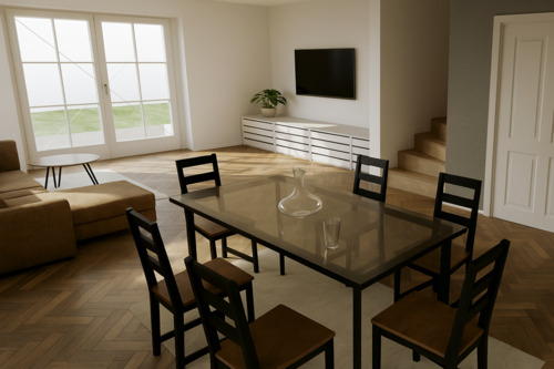 Foto - 4 Zimmer Doppelhaushälfte zum Kaufen in Flachslanden