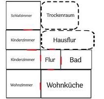 4 12 Zimmer Wohnung - 5 Familien Haus in ruhiger Lage - Duisburg Hamborn