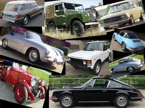 Foto - STELLPLATZ HALLE GARAGE OLDTIMER KLASSIKER SPORTWAGEN