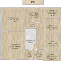4 Zimmer Wohnung ca 95m im DG, Ebk, Gartenmitbenutzung - Bad Grund (Harz)