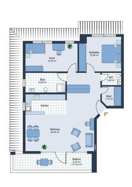 Foto - 3 Zimmer Einfamilienhaus zur Miete in Schiffdorf