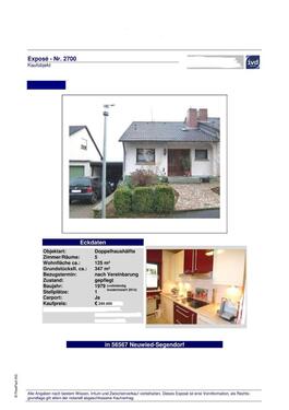 Foto - 3 Zkb-Mietwohnung mit Balkon - 650,00&nbsp;EUR Kaltmiete,