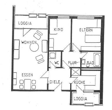 Foto - 3 Zimmer Etagenwohnung in Soest