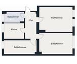 Foto - 3 Zimmer Etagenwohnung in Gerbstedt