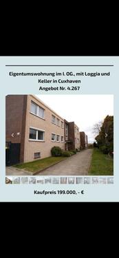 Foto - Eigentumswohnung im 1. Obergeschoss mit Loggia und Keller