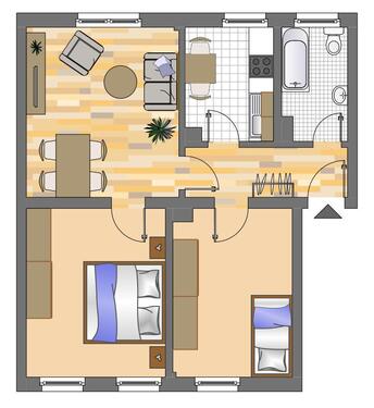 Foto - 3 Zimmer Etagenwohnung in Recklinghausen
