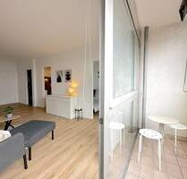 Exklusive 2-Zimmer-Wohnung – voll möbliert mit Skylineblick - Frankfurt am Main Mitte-Nord