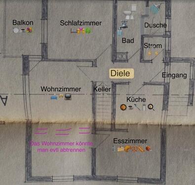 Foto - Mietwohnung - 750,00&nbsp;EUR Kaltmiete, ca.&nbsp; 100,00&nbsp;m&sup2;