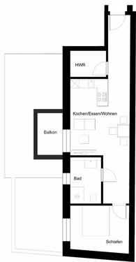 Foto - 2 Zimmer Etagenwohnung zur Miete in Vechta
