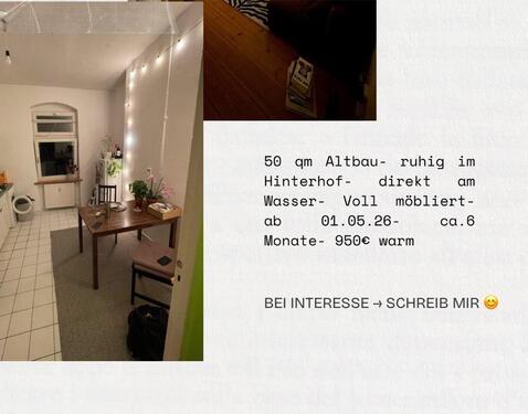 Foto - Charmante Altbau-Wohnung im Sprengelkiez (Untermiete ca 6 Monate)