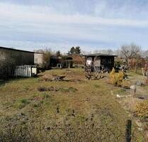 Kleingarten in einer Kleingartenanlage in Drebkau