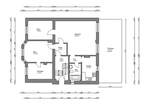 Foto - 4-Zimmer-Wohnung mit Terrasse & Garten – Wuppertal-Langerfeld