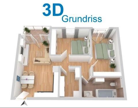 Foto - Helle 2 ZKB Mietwohnung in 66115 Saarbrücken