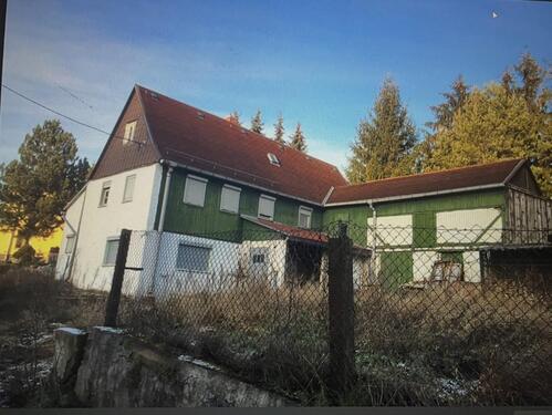 Foto - Baugrundstück mit Altbestand (Brandschaden)