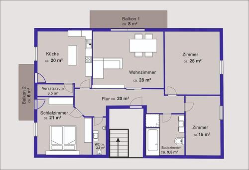 Foto - Etagenwohnung zum Kaufen in Rott