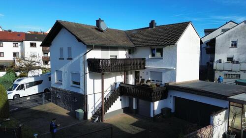 Foto - 2-Fam Wohnhaus 184qm Wohnfläche + 90qm Keller mit 3 Garagen