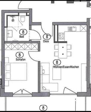 Foto - 2 Zimmer Erdgeschoßwohnung zur Miete in Viechtach