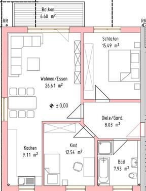 Foto - Etagenwohnung zur Miete in Heßdorf