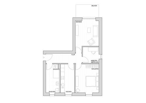 Foto - Etagenwohnung zur Miete in Zeven