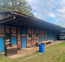 Stellplatz Wohnwagen, Boot in Scheune - Dannenberg (Elbe)