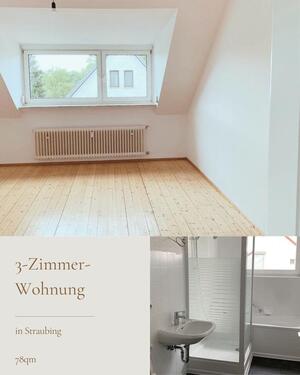 Foto - 3 Zimmer Etagenwohnung zur Miete in Straubing
