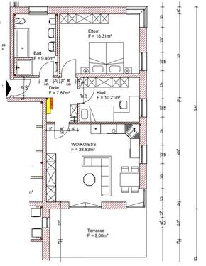 Foto - 3 Zimmer Erdgeschoßwohnung zur Miete in Leiblfing