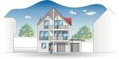 Foto - Angefangener Neubau mit Baugenehmigung