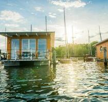 ♥Hausboot Usedom♥ Panoramablick aufs Wasser - Karlshagen