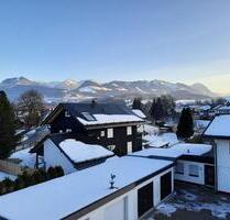 Sonthofen: 4-Zimmer Dachstudio 99 qm Südbalkon Bergblick