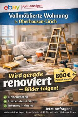 Foto - Möblierte 2-Zimmer-Wohnung in 46049 Oberhausen ab Februar 2026