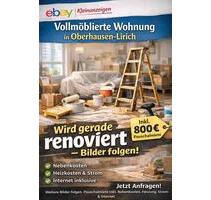 Möblierte 2-Zimmer-Wohnung in 46049 Oberhausen ab Februar 2026