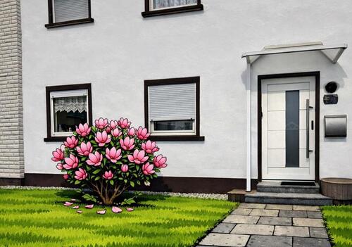 Foto - Haus Baesweiler mit großem Garten