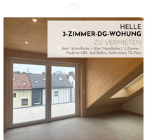 Moderne 3-Zimmer-Neubau-DG-Wohnung mit EBK, Balkon, Aufzug & TG - Esslingen am Neckar Pliensauvorstadt