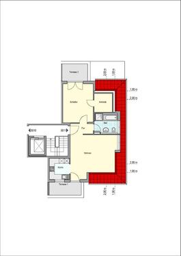 Foto - 2 Zimmer Dachgeschoßwohnung in Esslingen am Neckar