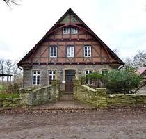 Historisches Fachwerkhaus in Bohmte – Garten, Teich und optionale Weidefläche